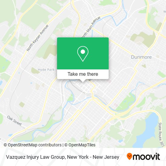 Mapa de Vazquez Injury Law Group