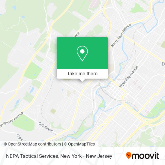 NEPA Tactical Services map