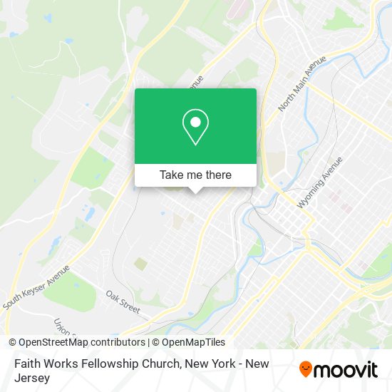 Mapa de Faith Works Fellowship Church