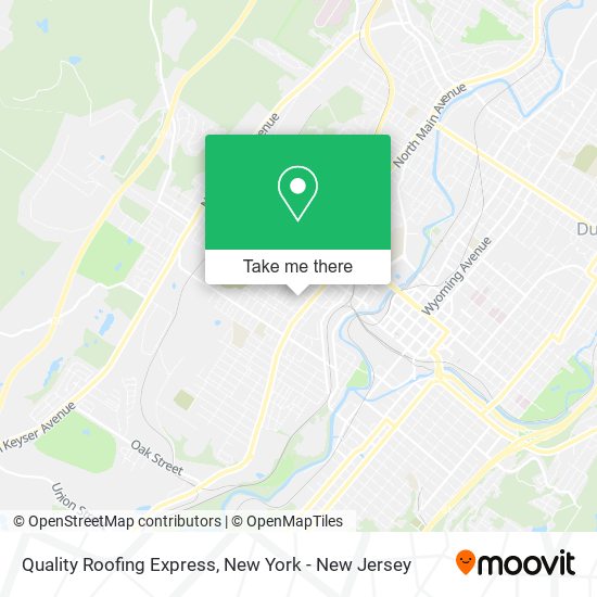 Quality Roofing Express map