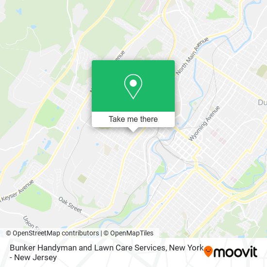 Mapa de Bunker Handyman and Lawn Care Services