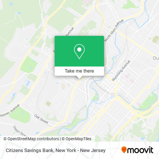 Citizens Savings Bank map