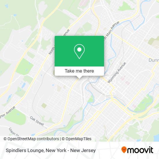 Mapa de Spindlers Lounge