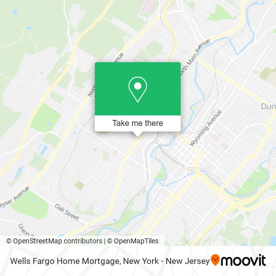 Wells Fargo Home Mortgage map