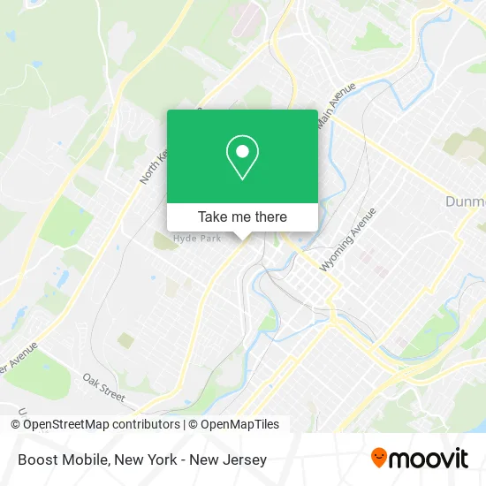 Boost Mobile map