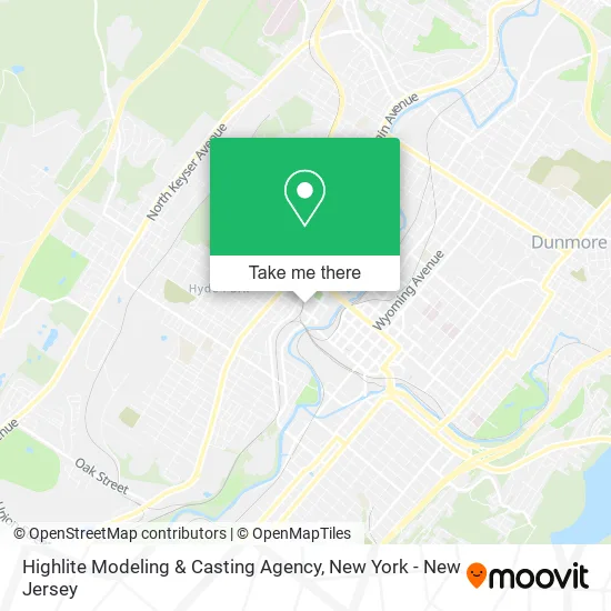 Highlite Modeling & Casting Agency map