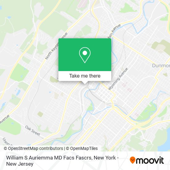 William S Auriemma MD Facs Fascrs map