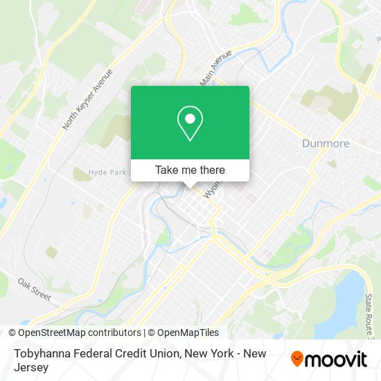 Tobyhanna Federal Credit Union map