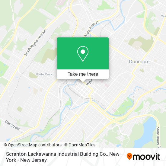 Scranton Lackawanna Industrial Building Co. map