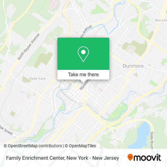 Family Enrichment Center map