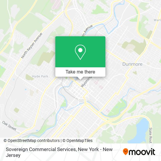 Sovereign Commercial Services map