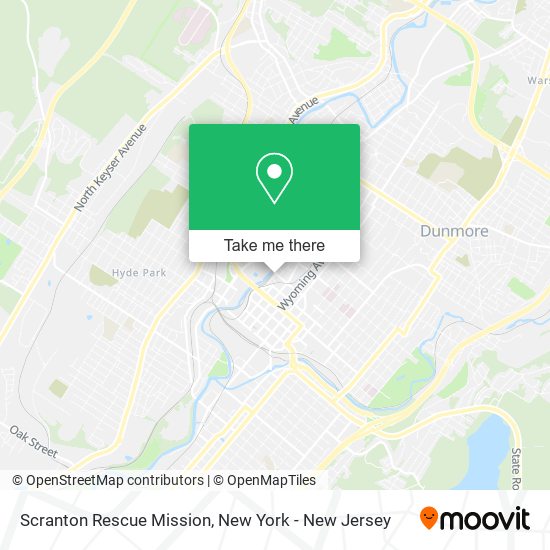 Mapa de Scranton Rescue Mission