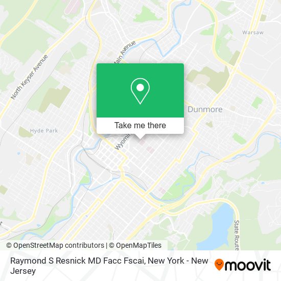 Raymond S Resnick MD Facc Fscai map