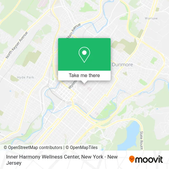 Inner Harmony Wellness Center map