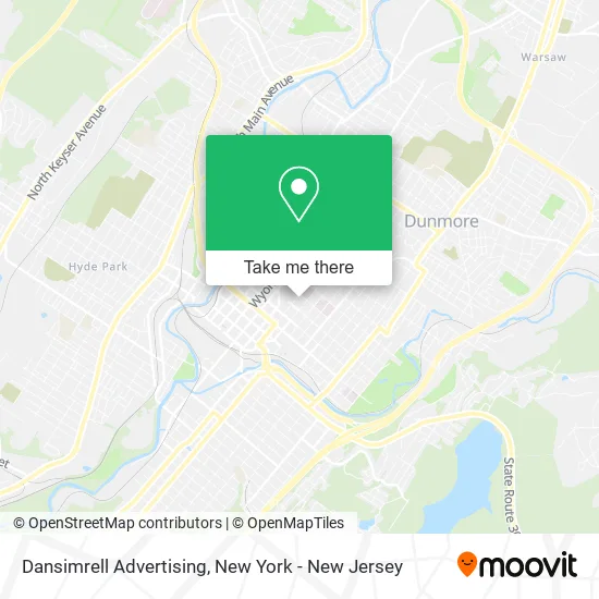 Dansimrell Advertising map