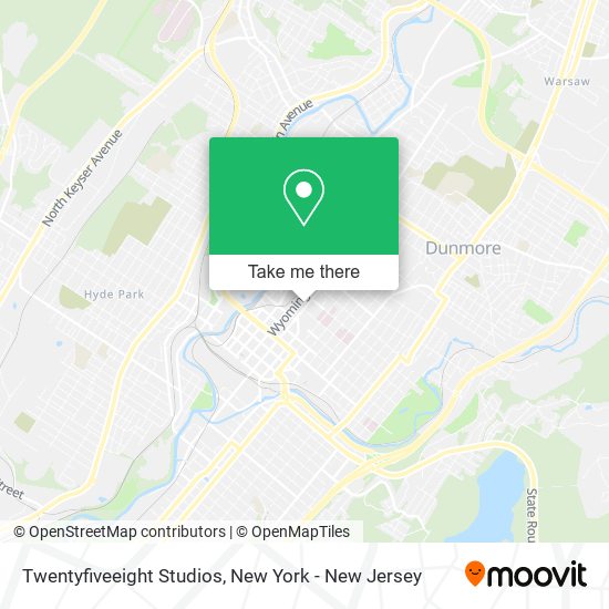 Mapa de Twentyfiveeight Studios