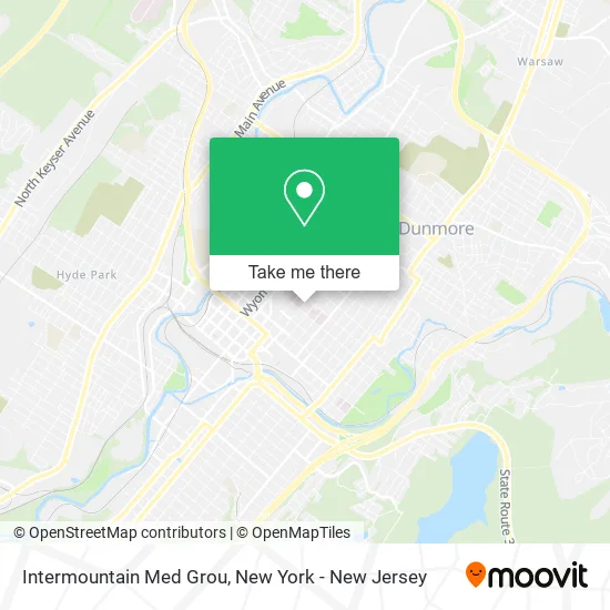 Intermountain Med Grou map