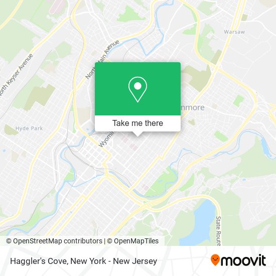 Mapa de Haggler's Cove