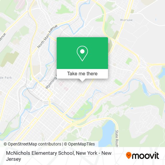 Mapa de McNichols Elementary School