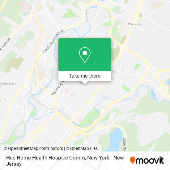 Mapa de Hac Home Health Hospice Comm