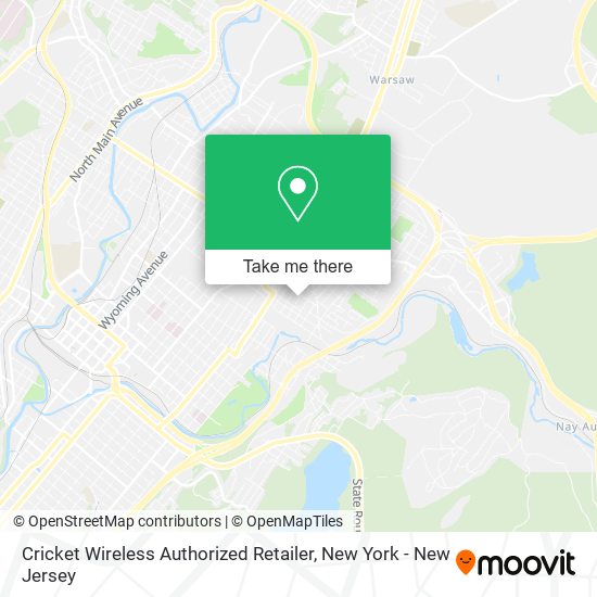 Cricket Wireless Authorized Retailer map