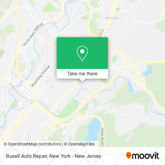 Busell Auto Repair map