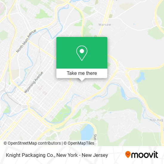 Knight Packaging Co. map