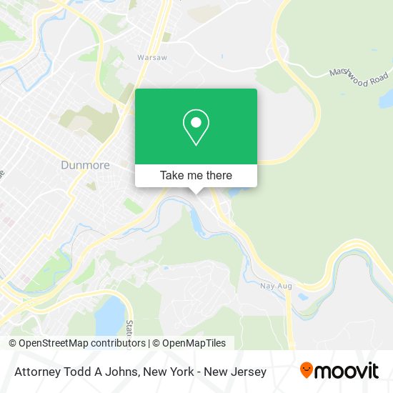 Mapa de Attorney Todd A Johns
