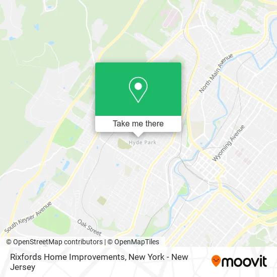 Rixfords Home Improvements map