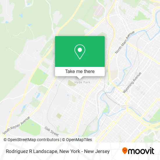 Rodriguez R Landscape map