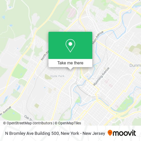 Mapa de N Bromley Ave Building 500