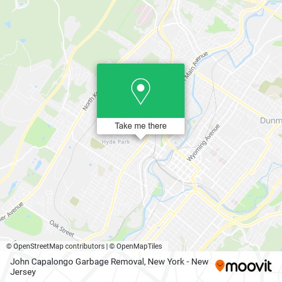 Mapa de John Capalongo Garbage Removal