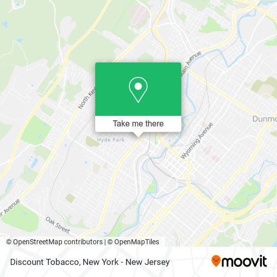 Discount Tobacco map