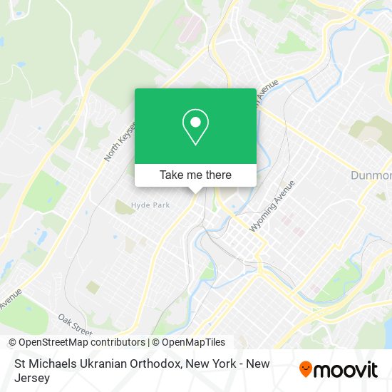 St Michaels Ukranian Orthodox map