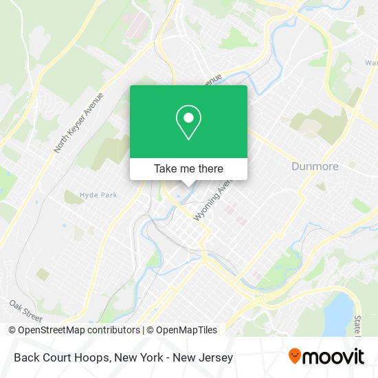 Mapa de Back Court Hoops