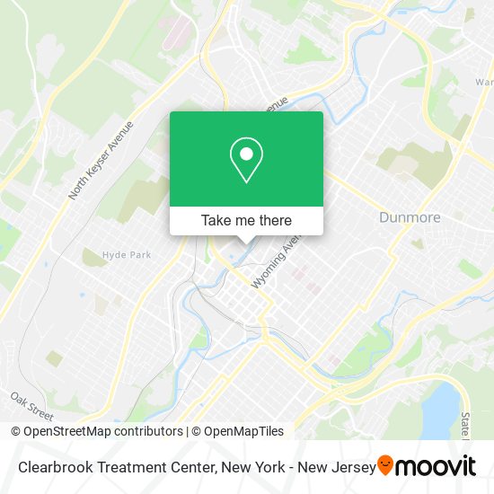 Mapa de Clearbrook Treatment Center