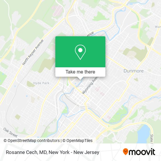 Mapa de Rosanne Cech, MD