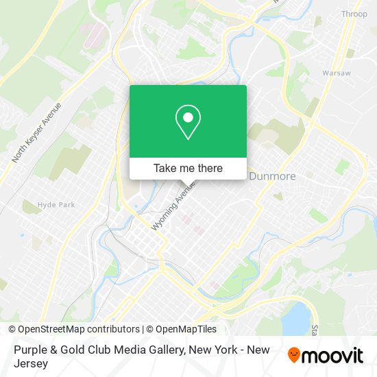 Purple & Gold Club Media Gallery map