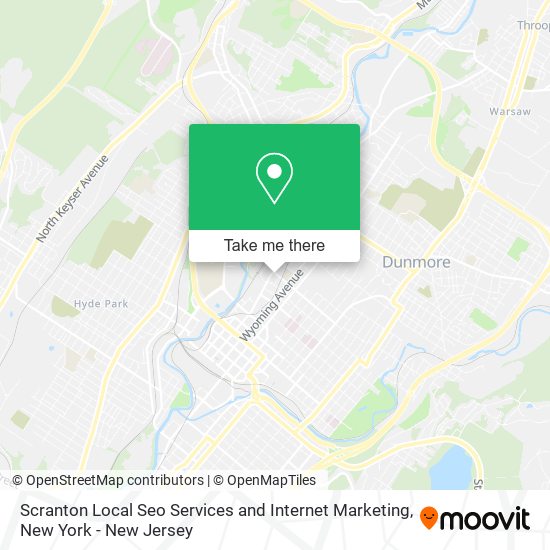 Mapa de Scranton Local Seo Services and Internet Marketing