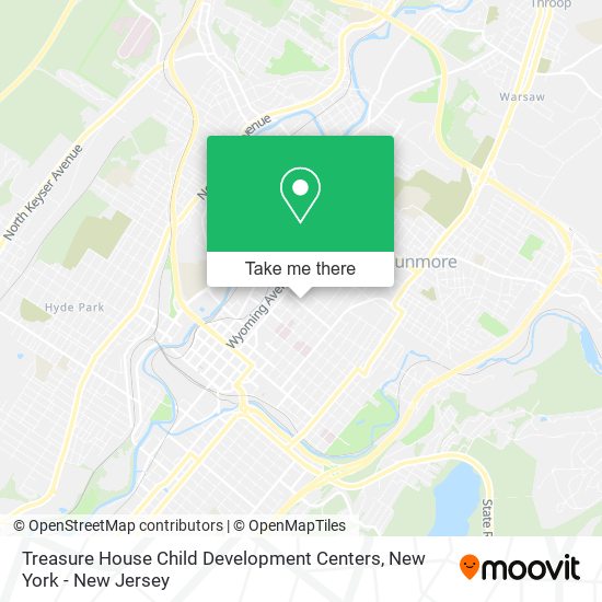 Treasure House Child Development Centers map