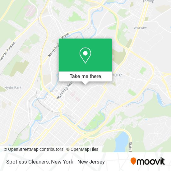 Mapa de Spotless Cleaners
