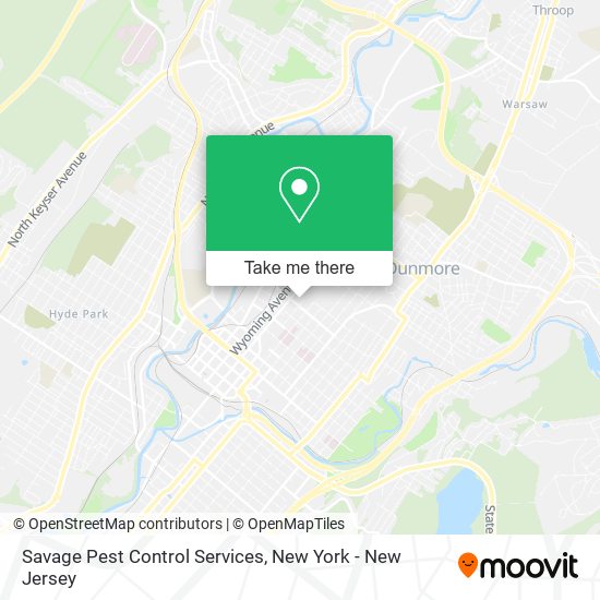 Mapa de Savage Pest Control Services