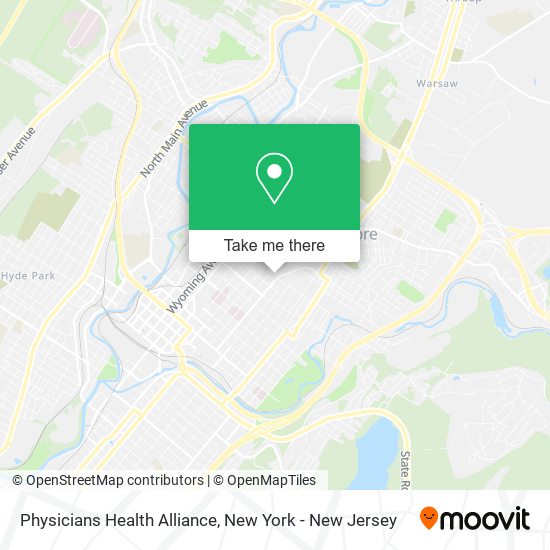 Physicians Health Alliance map