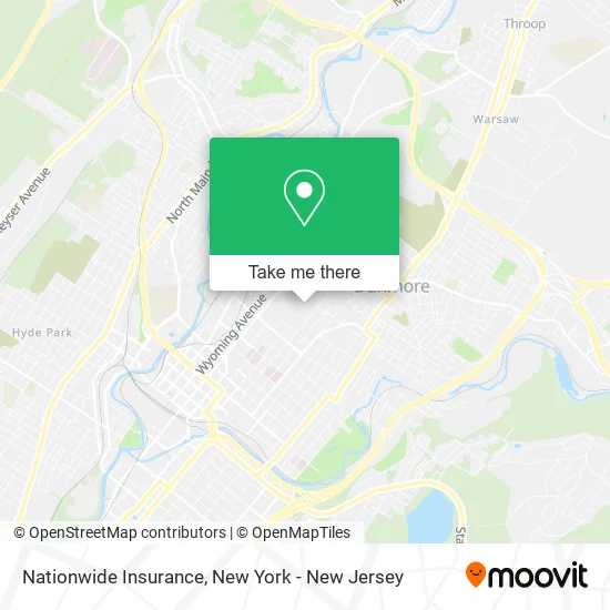 Nationwide Insurance map