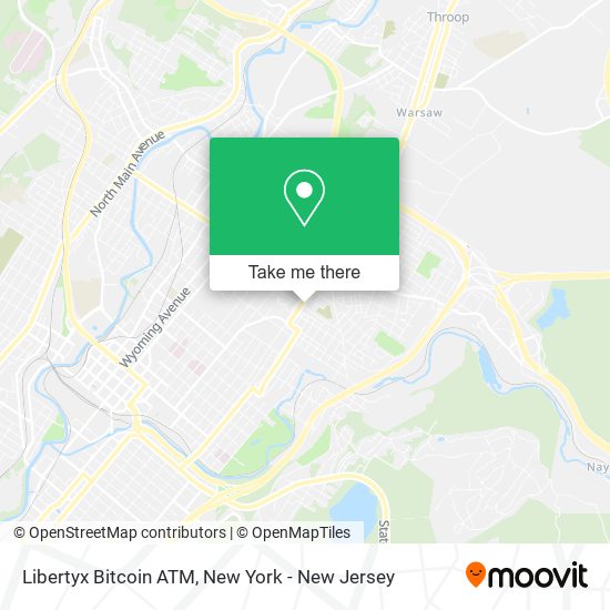 Libertyx Bitcoin ATM map