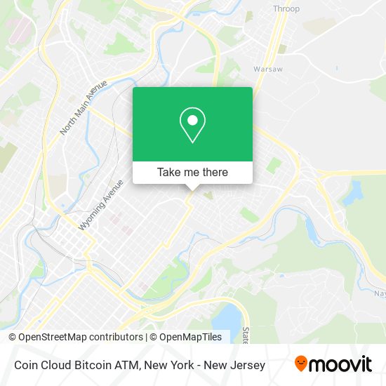Coin Cloud Bitcoin ATM map