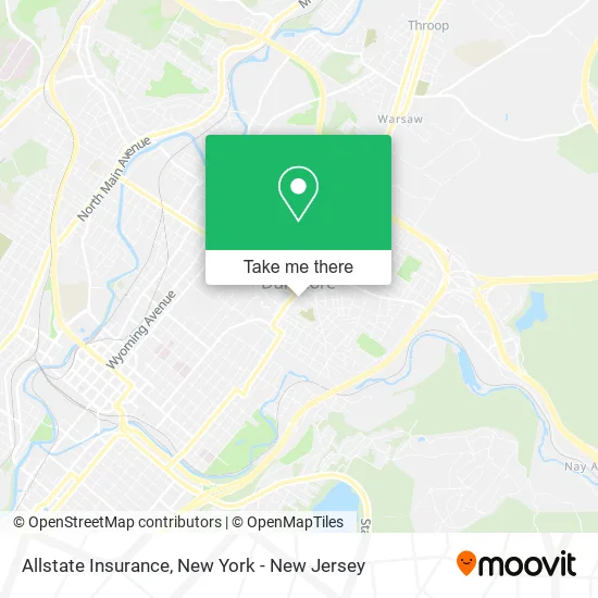 Allstate Insurance map