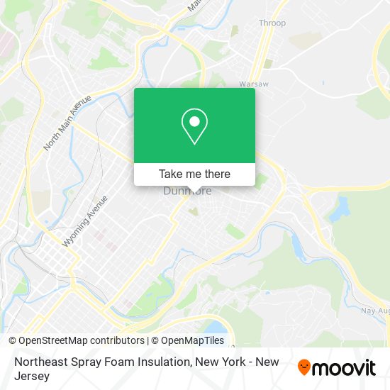 Northeast Spray Foam Insulation map