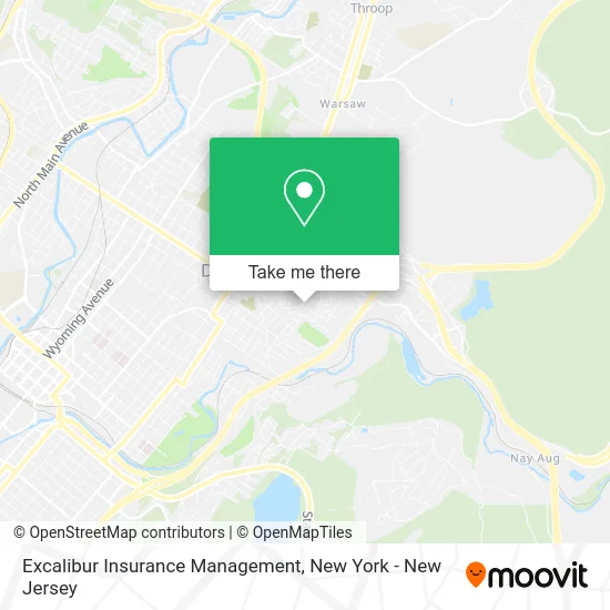 Excalibur Insurance Management map