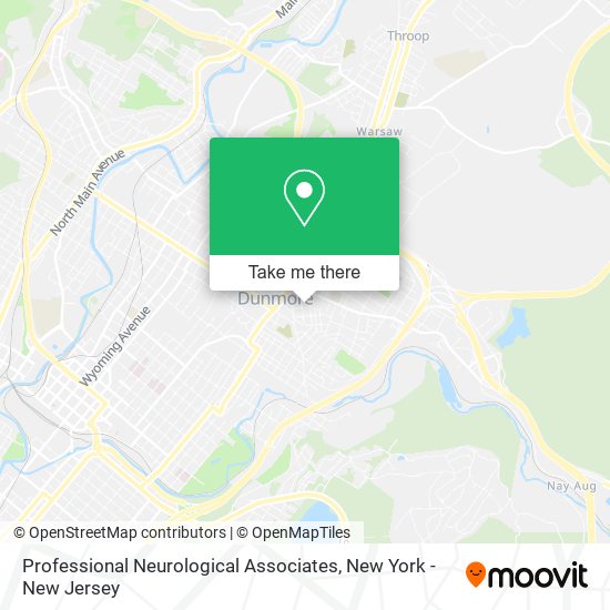 Professional Neurological Associates map